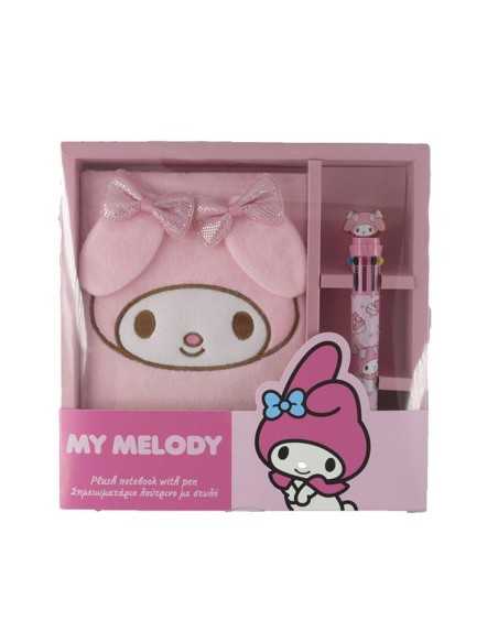 Σημειοματάριο Λούτρινο με Στυλό Σετ My Melody