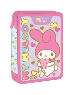 Σχολική Κασετίνα Διπλή Γεμάτη My Melody Must Team