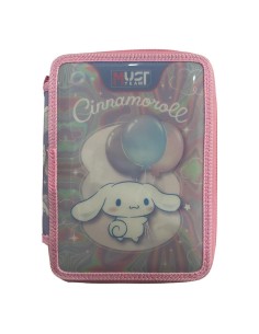 Σχολική Κασετίνα Διπλή Γεμάτη Cinnamoroll Must Team