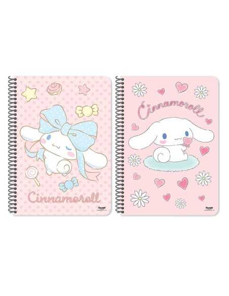 Τετράδιο Σπιράλ 17x25εκ 2 Θεμ 60φ Cinnamoroll