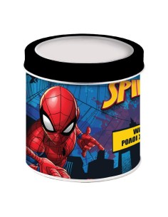 Ρολόι Χειρός Spiderman Αναλογικό με Μεταλλικό Κουτί