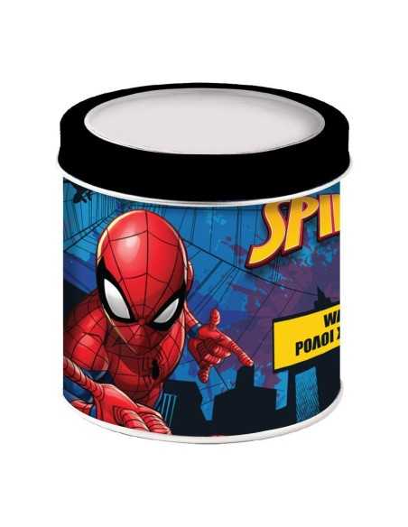 Ρολόι Χειρός Spiderman Αναλογικό με Μεταλλικό Κουτί