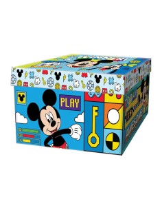 Κουτί Αποθήκευσης από Χαρτόνι 33x24x18εκ Mickey