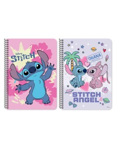 Τετράδιο Spiral 17x25εκ 2θεμ 60φ Lilo & Stitch