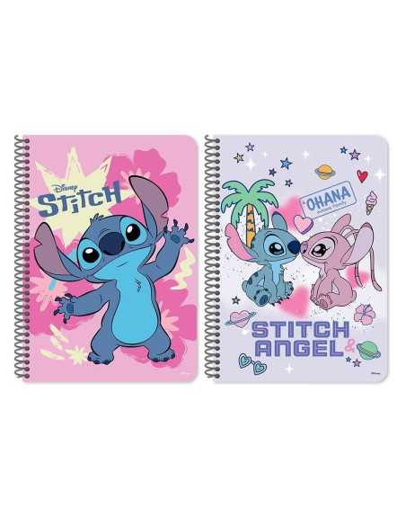 Τετράδιο Spiral 17x25εκ 2θεμ 60φ Lilo & Stitch