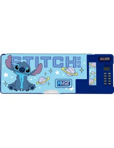 Κασετίνα Disney Stitch Blue Must Team με Μαγνητικό Κούμπωμα 26x9x3,2 εκ.