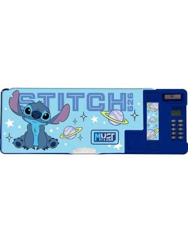 Κασετίνα Disney Stitch Blue Must Team με Μαγνητικό Κούμπωμα 26x9x3,2 εκ.