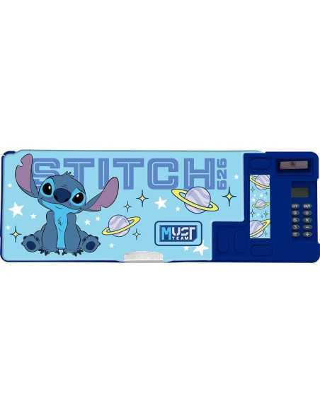 Κασετίνα Disney Stitch Blue Must Team με Μαγνητικό Κούμπωμα 26x9x3,2 εκ.