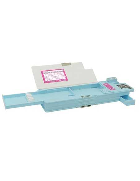 Κασετίνα Disney Stitch Blue Must Team με Μαγνητικό Κούμπωμα 26x9x3,2 εκ.