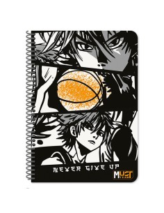 Τετράδιο Σπιράλ 17x25 3Θ 90Φ Must Team Rock