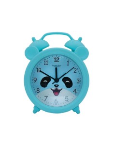Ρολόι Ξυπνητήρι Αρκουδάκι Μπλε Luna Toys