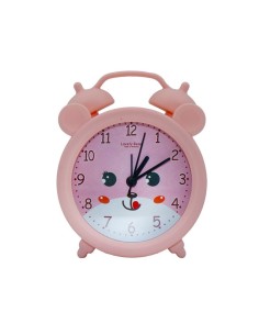 Ρολόι Ξυπνητήρι Αρκουδάκι Ροζ Luna Toys