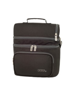 Τσάντα Φαγητού Double Cooler Μαύρο