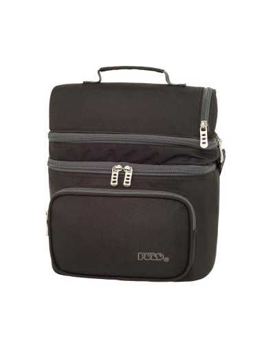 Τσάντα Φαγητού Double Cooler Μαύρο