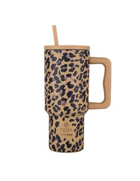 ΘΕΡΜΟΣ STRAW TUMBLER XL SAVE THE AEGEAN 900ml SPOTTED PROWL