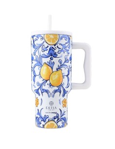 ΘΕΡΜΟΣ STRAW TUMBLER XL SAVE THE AEGEAN 900ml AMALFI COAST