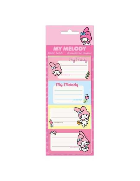 Ετικέτες Αυτοκόλλητες My Melody 20 Τμχ. 5 Φύλλα