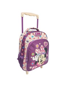 Σχολική Τσάντα Τρόλεϊ Νηπίου Disney Minnie Mouse Love Must Team 2 Θήκες