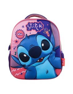 Σχολική Τσάντα Πλάτης Νηπίου Disney Stitch Must Team 3D Eva 1 Θήκη