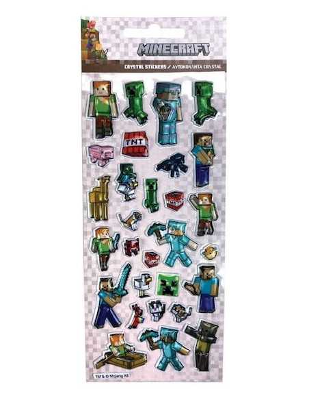 Gim Αυτοκόλλητα Minecraft