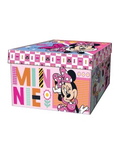Κουτί Αποθήκευσης από Χαρτόνι 33x24x18εκ MINNIE
