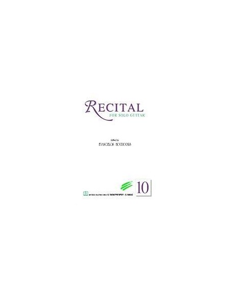 RECITAL FOR SOLO GUITAR