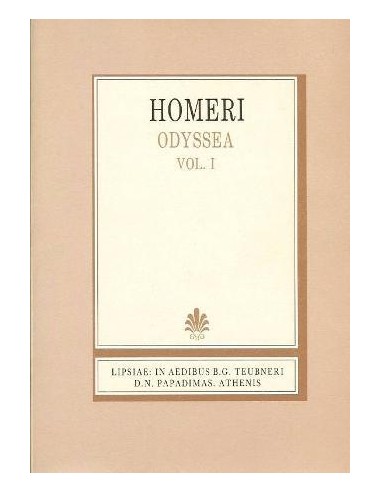 HOMERI ODYSSEA, VOL. I, RAPSODIAE I-XII (ΟΜΗΡΟΥ ΟΔΥΣΣΕΙΑ, ΤΟΜΟΣ Α', ΡΑΨΩΔΙΑΙ Α-Μ)