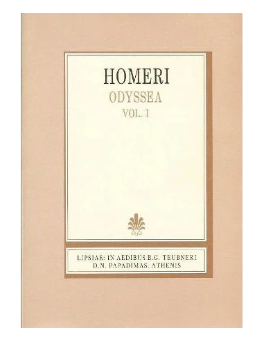 HOMERI ODYSSEA, VOL. I, RAPSODIAE I-XII (ΟΜΗΡΟΥ ΟΔΥΣΣΕΙΑ, ΤΟΜΟΣ Α', ΡΑΨΩΔΙΑΙ Α-Μ)