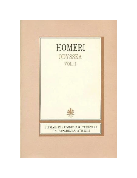 HOMERI ODYSSEA, VOL. I, RAPSODIAE I-XII (ΟΜΗΡΟΥ ΟΔΥΣΣΕΙΑ, ΤΟΜΟΣ Α', ΡΑΨΩΔΙΑΙ Α-Μ)