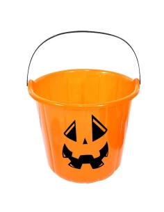 Κουβάς Halloween Trick or Treat Κολοκύθα 17x14,5cm
