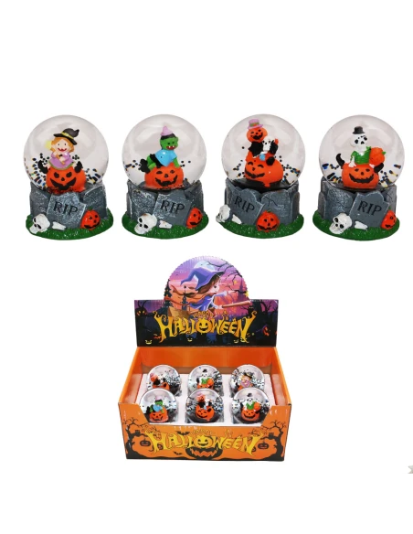 Γυάλα Χιονιού Halloween 10cm