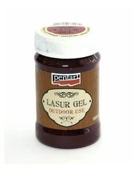 Lasur Gel Pentart 100ml Cherry