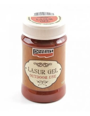 Lasur Gel Pentart 100ml Mahagony