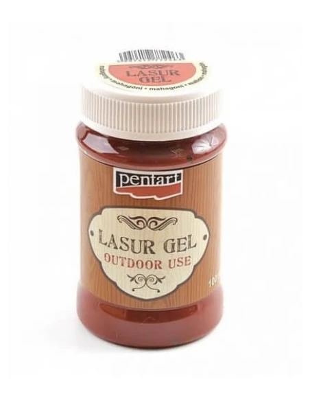 Lasur Gel Pentart 100ml Mahagony