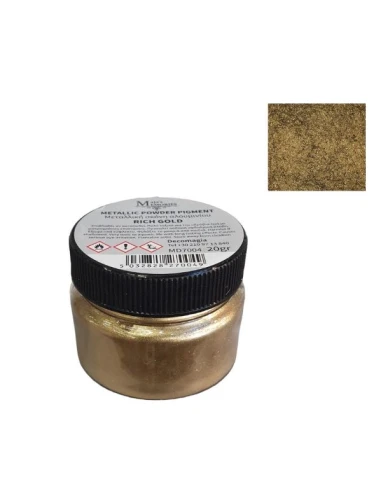 Μεταλλικό pigment σε σκόνη, Rich Gold, 20gr