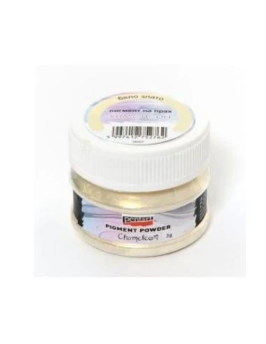 Chameleon effect pigment powder, 10 g, white-gold