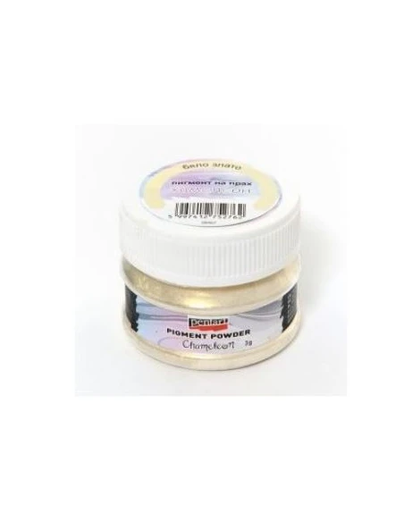 Chameleon effect pigment powder, 10 g, white-gold