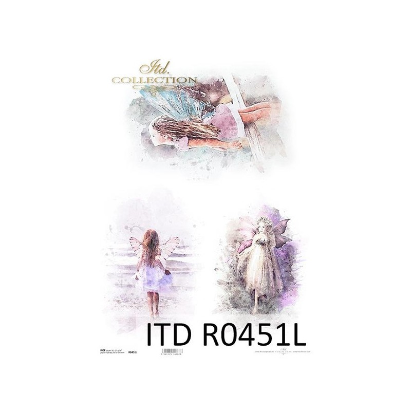 Ριζόχαρτο decoupage ITD 29,5 X 42 R0451L