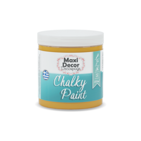 Χρώμα Κιμωλίας (Chalk paint ) Maxi Decor (ΒΕΡΑΜΑΝ ΣΚΟΥΡΟ) 250ml  CHP-514