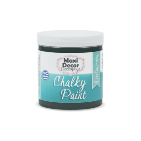 Χρώμα Κιμωλίας (Chalk paint ) Maxi Decor (ΒΕΡΑΜΑΝ ΣΚΟΥΡΟ) 250ml  CHP-514