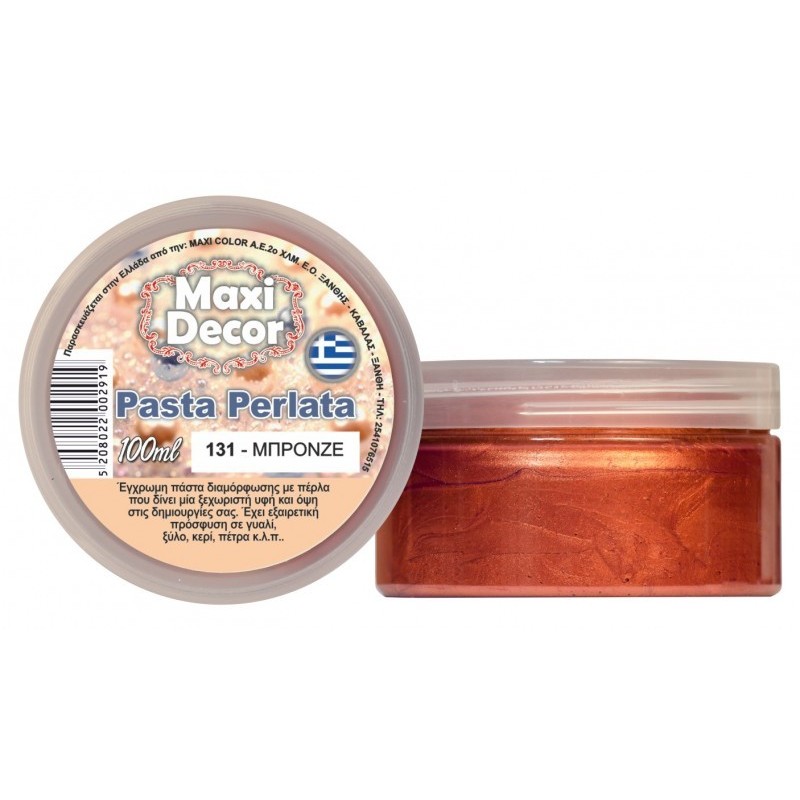 Pasta perlata 100ml (μπρονζέ ) MAXI DECOR PP-131