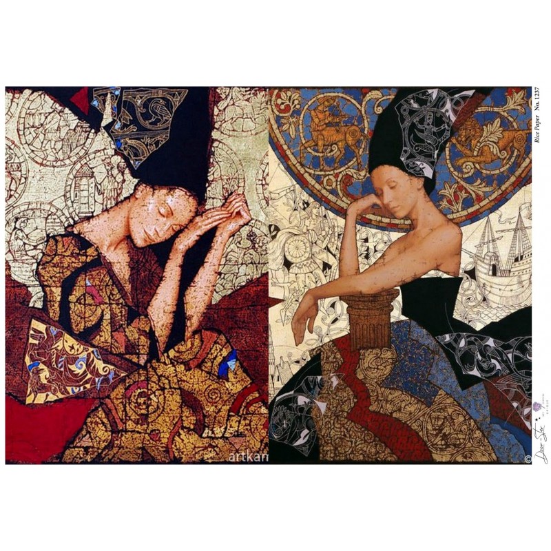 Ριζόχαρτο Decoupage Deco-Star 30X40  No.1237