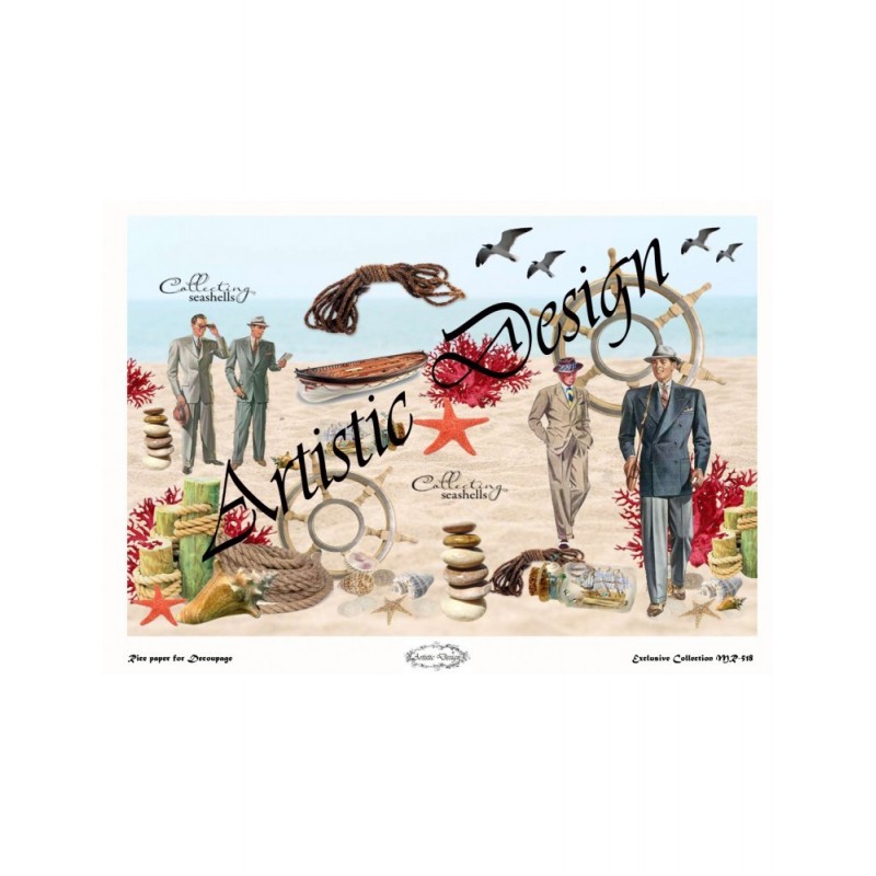 Ριζόχαρτο Decoupage  Artistic Design A3 MR-634