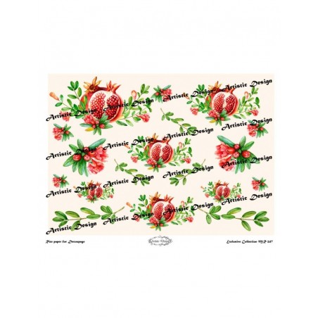Ριζόχαρτο Decoupage  Artistic Design A3 MR-247