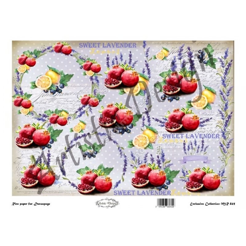 Ριζόχαρτο Decoupage  Artistic Design A3 MR-845