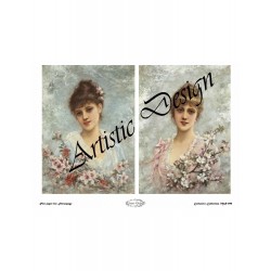 Ριζόχαρτο Decoupage  Artistic Design A3 MR-599 2
