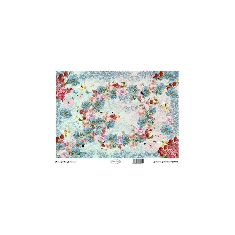 Ριζόχαρτο Decoupage  Artistic Design A3 MR-675
