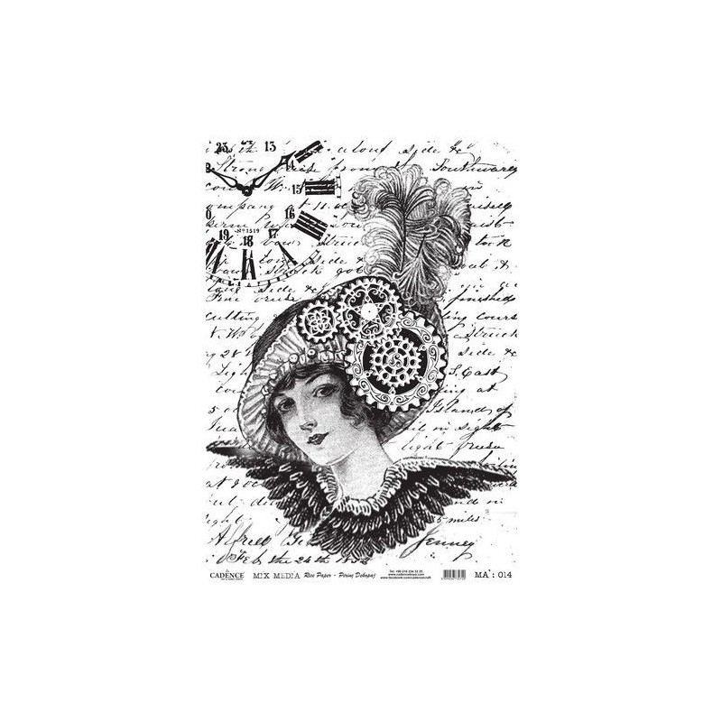 Ριζόχαρτο Decoupage Cadence 30X40 MA014