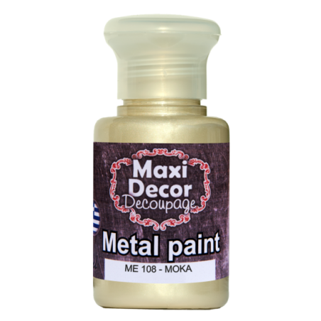 Μεταλλικό ακρυλικό χρώμα MAXI DECOR 60 ml (ΜΟΚΑ) ME-108