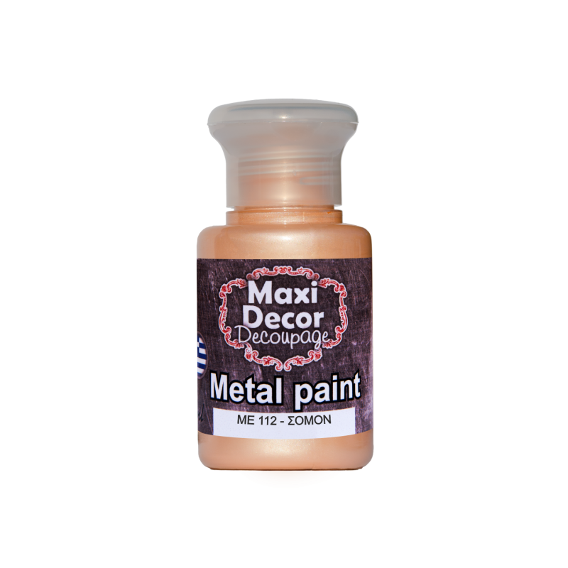 Μεταλλικό ακρυλικό χρώμα MAXI DECOR 60 ml (ΣΟΜΟΝ) ME-112